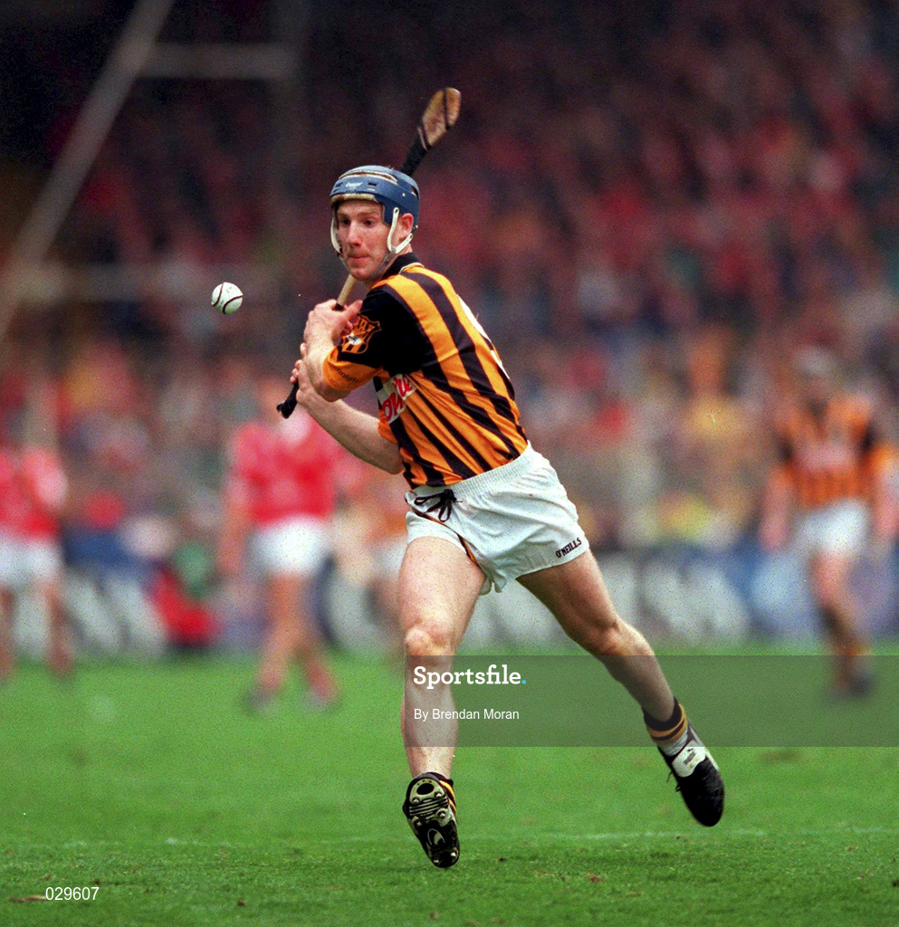 12 September 1999; Denis Byrne of Kilkenny during the Guinness All-Ireland Senior Hurling Championship Final between Cork and Kilkenny at Croke Park in Dublin. Photo by Brendan Moran/Sportsfile