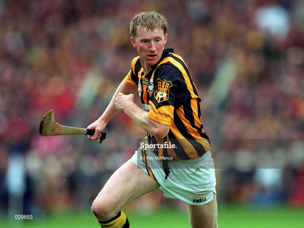 12 September 1999; John Power of Kilkenny during the Guinness All-Ireland Senior Hurling Championship Final between Cork and Kilkenny at Croke Park in Dublin. Photo by Ray McManus/Sportsfile