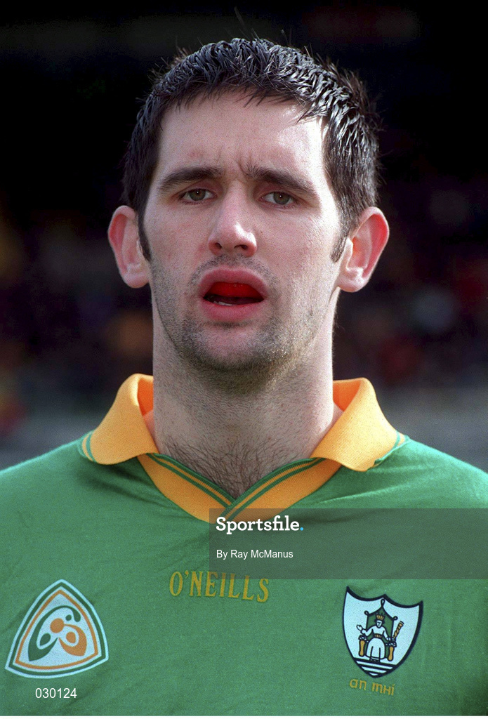 28 February 1999; Nigel Nestor of Meath prior to the Church and General National Football League Division 1 Group A match between Meath and Derry at Páirc Tailteann in Navan, Meath. Photo by Ray McManus/Sportsfile