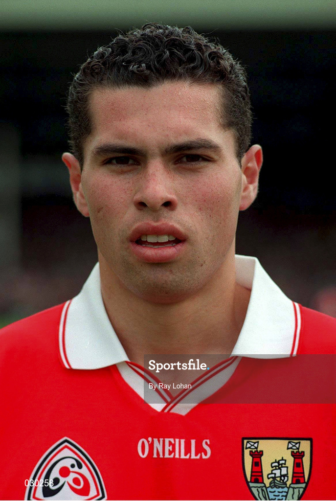 31 May 1998; Sean Og O'hAilpin of Cork prior to the Guinness Munster Senior Hurling Championship Quarter-Final match between Limerick and Cork at the Gaelic Grounds in Limerick. Photo by Ray Lohan/Sportsfile