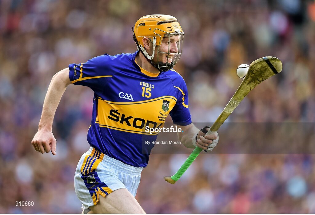 7 September 2014; Lar Corbett, Tipperary, in action during the game. GAA Hurling All Ireland Senior Championship Final, Kilkenny v Tipperary. Croke Park, Dublin. Picture credit: Brendan Moran / SPORTSFILE