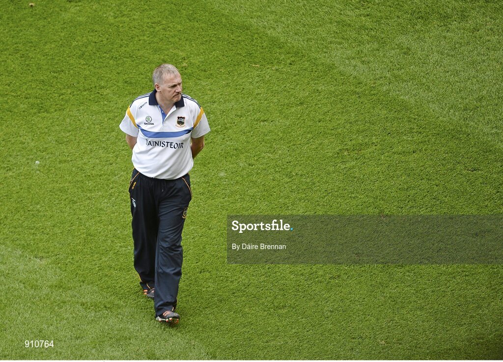 7 September 2014; Tipperary manager Éamon O'Shea. GAA Hurling All Ireland Senior Championship Final, Kilkenny v Tipperary. Croke Park, Dublin. Picture credit: Dáire Brennan / SPORTSFILE