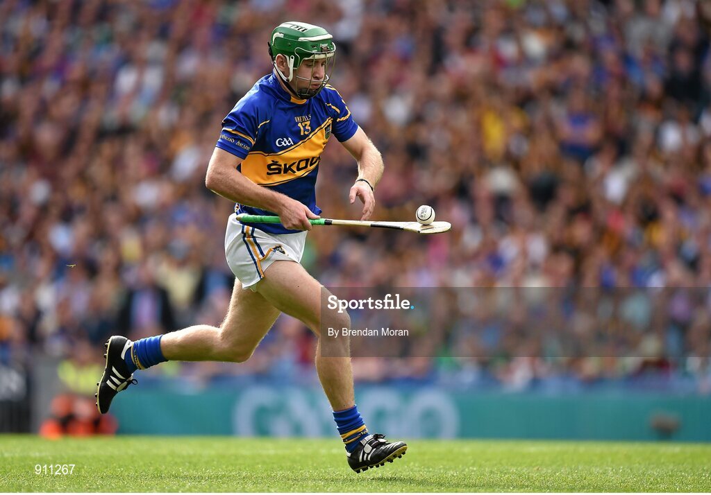7 September 2014; Noel McGrath, Tipperary. GAA Hurling All Ireland Senior Championship Final, Kilkenny v Tipperary. Croke Park, Dublin. Picture credit: Brendan Moran / SPORTSFILE