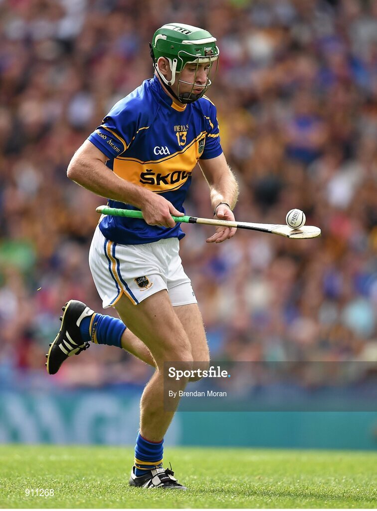 7 September 2014; Noel McGrath, Tipperary. GAA Hurling All Ireland Senior Championship Final, Kilkenny v Tipperary. Croke Park, Dublin. Picture credit: Brendan Moran / SPORTSFILE