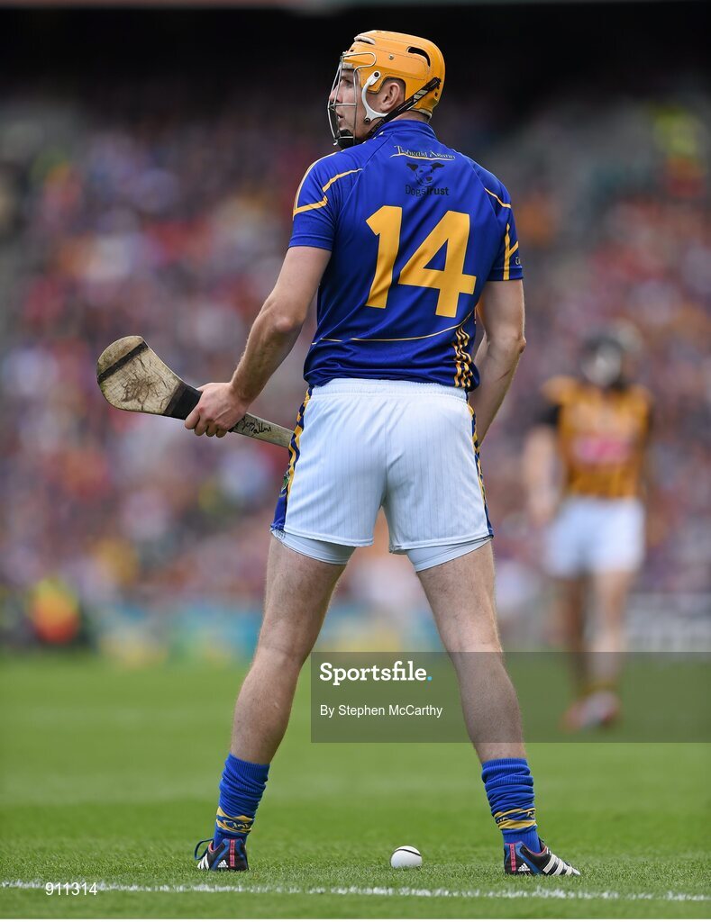 7 September 2014; Seamus Callanan, Tipperary. GAA Hurling All Ireland Senior Championship Final, Kilkenny v Tipperary. Croke Park, Dublin. Picture credit: Stephen McCarthy / SPORTSFILE