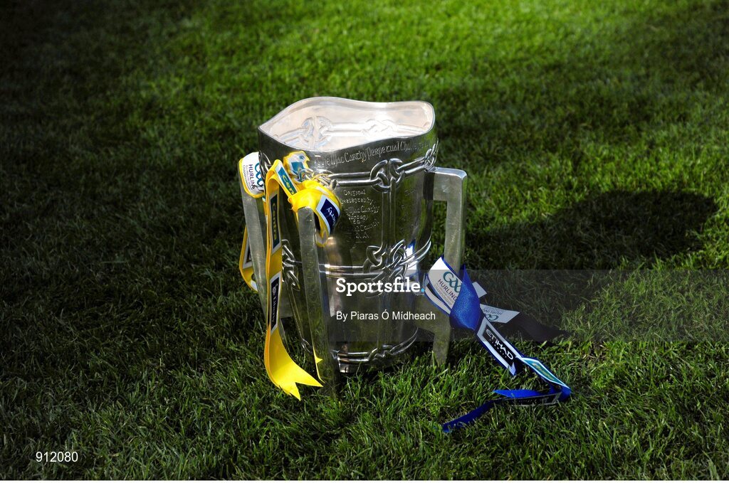 7 September 2014; The Liam MacCarthy Cup on the pitch after the game. GAA Hurling All Ireland Senior Championship Final, Kilkenny v Tipperary. Croke Park, Dublin. Picture credit: Piaras Ó Mídheach / SPORTSFILE
