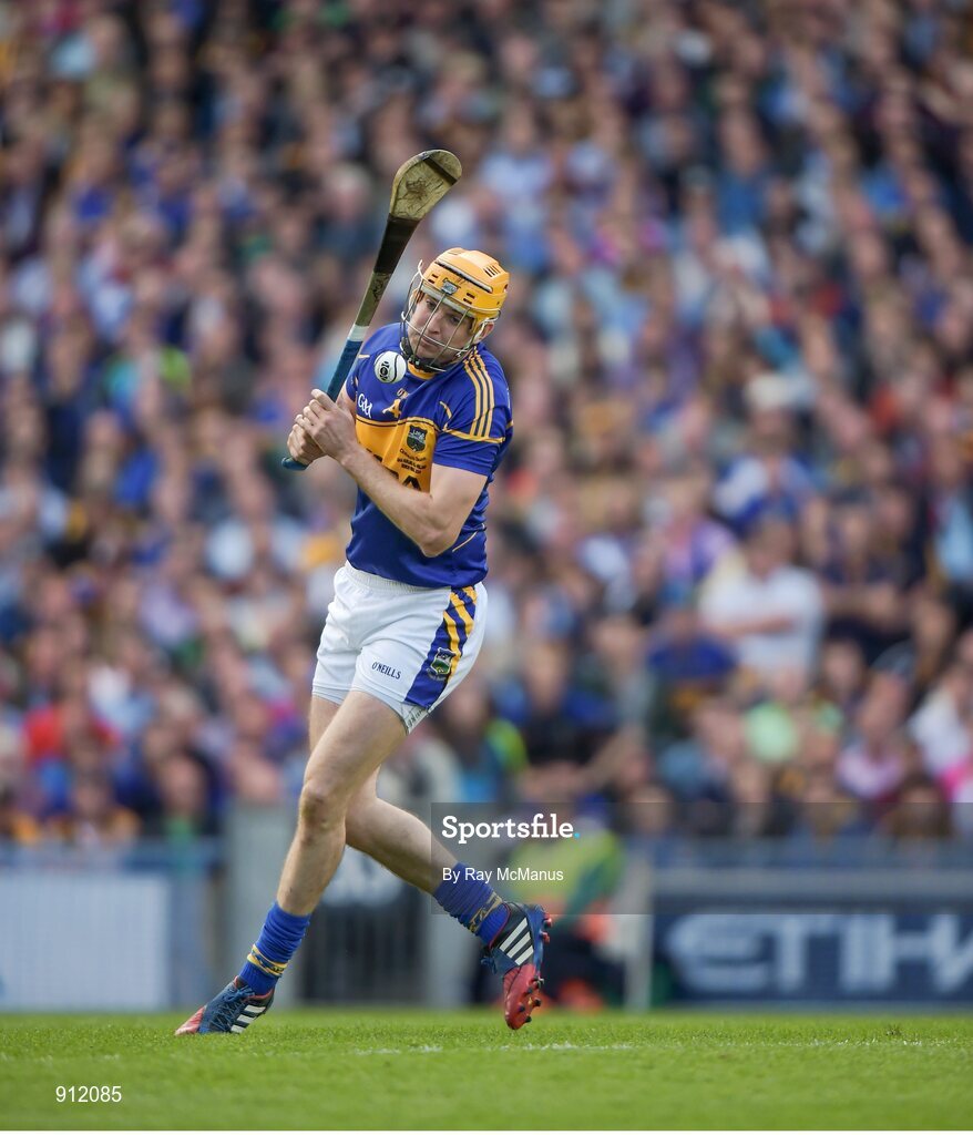 7 September 2014; Séamus Callanan, Tipperary. GAA Hurling All Ireland Senior Championship Final, Kilkenny v Tipperary. Croke Park, Dublin. Picture credit: Ray McManus