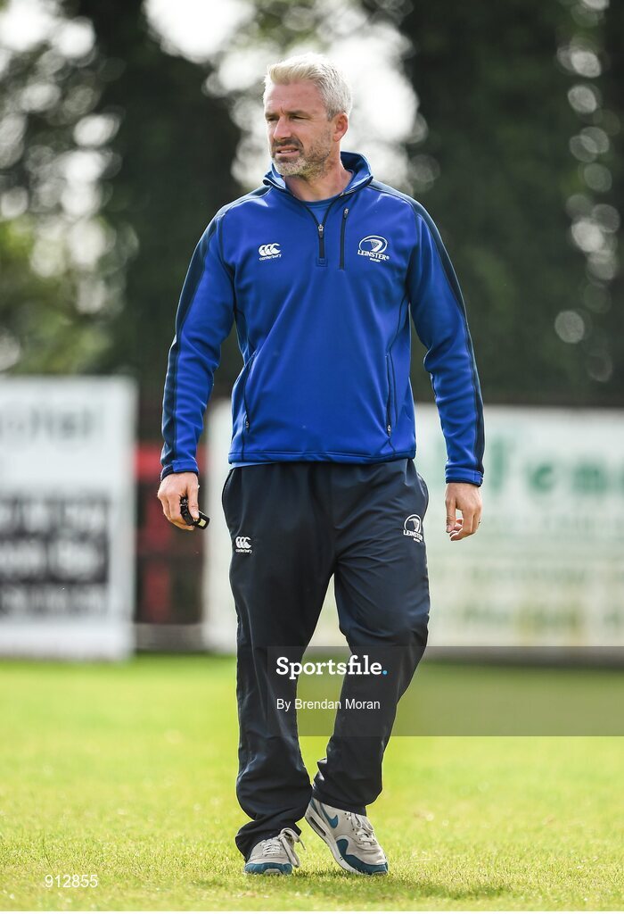 13 September 2014; Leinster head coach Rob Forbes. Women’s Senior Interprovincial, Leinster v Munster, Ashbourne RFC, Ashbourne, Co. Meath. Picture credit: Brendan Moran / SPORTSFILE