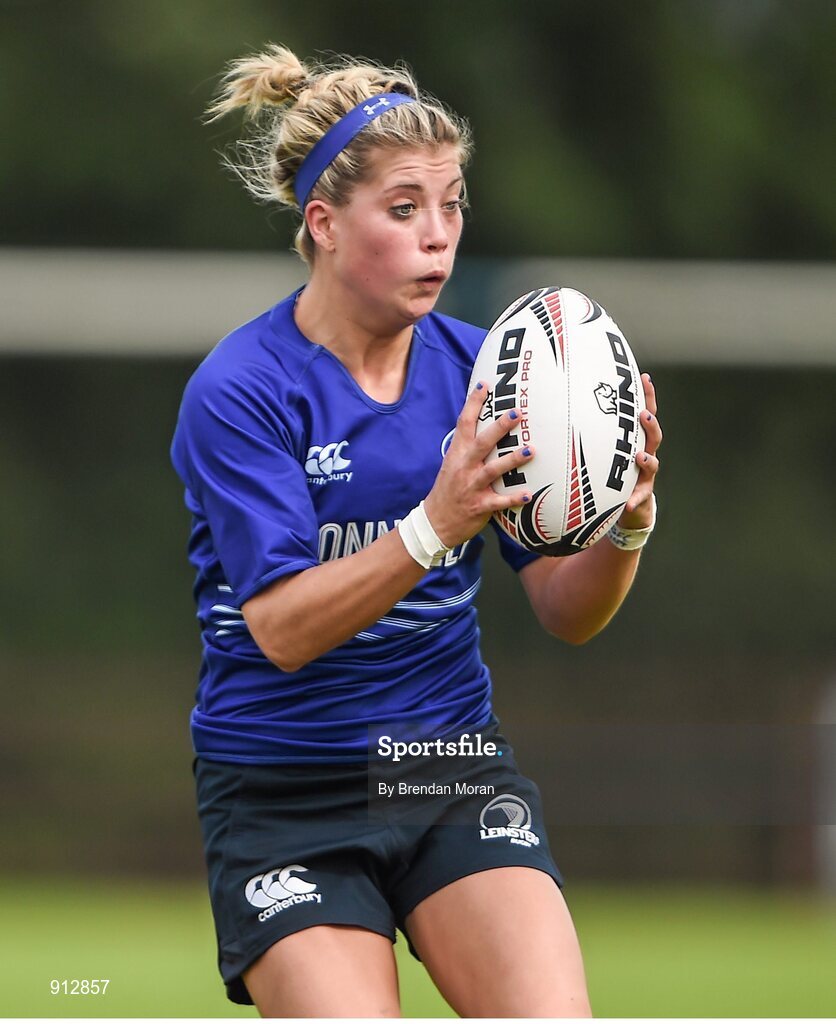 13 September 2014; Alisa Hughes, Leinster. Women’s Senior Interprovincial, Leinster v Munster, Ashbourne RFC, Ashbourne, Co. Meath. Picture credit: Brendan Moran / SPORTSFILE