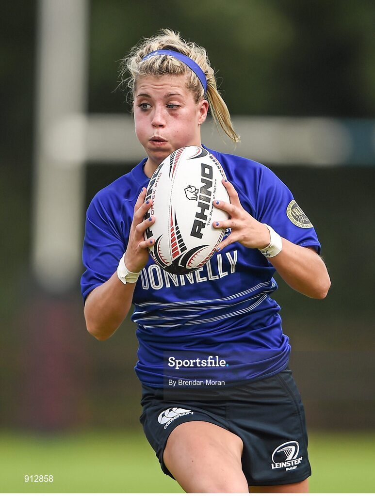 13 September 2014; Alisa Hughes, Leinster. Women’s Senior Interprovincial, Leinster v Munster, Ashbourne RFC, Ashbourne, Co. Meath. Picture credit: Brendan Moran / SPORTSFILE