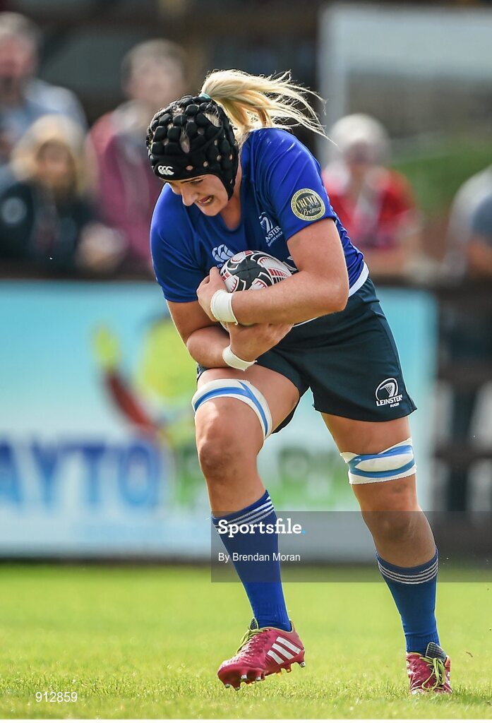 13 September 2014; Ciara Cooney, Leinster. Women’s Senior Interprovincial, Leinster v Munster, Ashbourne RFC, Ashbourne, Co. Meath. Picture credit: Brendan Moran / SPORTSFILE