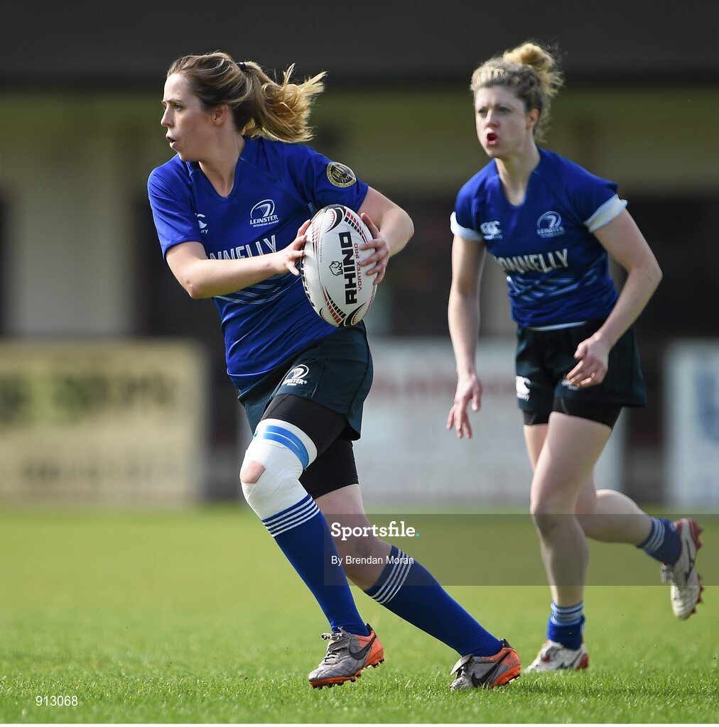 13 September 2014; Aine Donnelly, Leinster. Women’s Senior Interprovincial, Leinster v Munster, Ashbourne RFC, Ashbourne, Co. Meath. Picture credit: Brendan Moran / SPORTSFILE