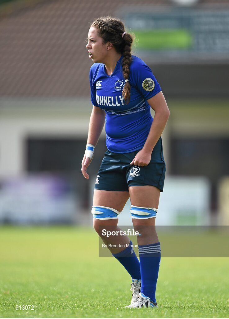 13 September 2014; Katie Norris, Leinster. Women’s Senior Interprovincial, Leinster v Munster, Ashbourne RFC, Ashbourne, Co. Meath. Picture credit: Brendan Moran / SPORTSFILE