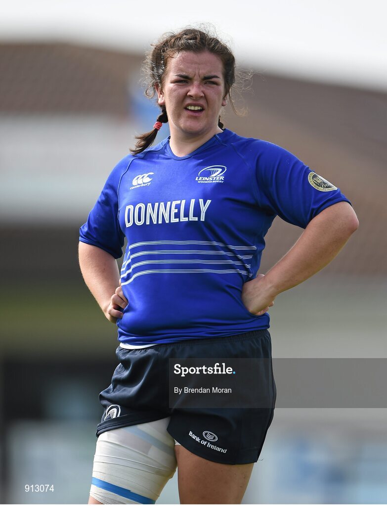 13 September 2014; Fiona O'Brien, Leinster. Women’s Senior Interprovincial, Leinster v Munster, Ashbourne RFC, Ashbourne, Co. Meath. Picture credit: Brendan Moran / SPORTSFILE