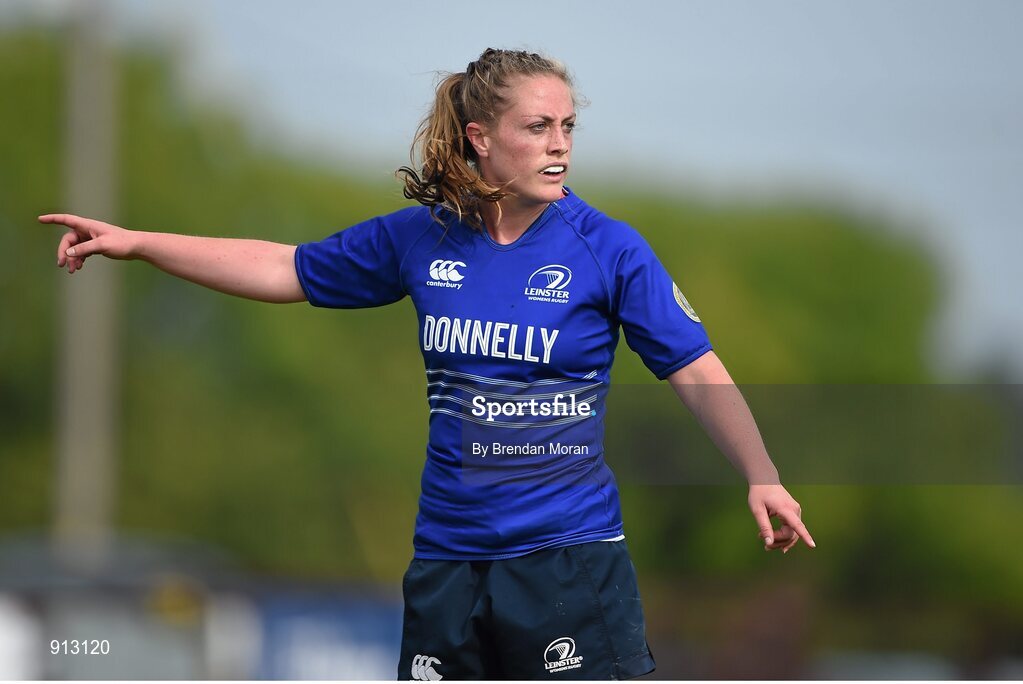 13 September 2014; Elise O'Byrne-White, Leinster. Women’s Senior Interprovincial, Leinster v Munster, Ashbourne RFC, Ashbourne, Co. Meath. Picture credit: Brendan Moran / SPORTSFILE
