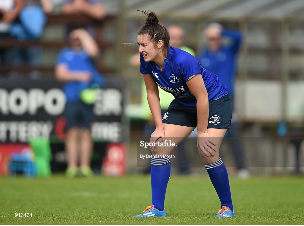 13 September 2014; Kim Flood, Leinster. Women’s Senior Interprovincial, Leinster v Munster, Ashbourne RFC, Ashbourne, Co. Meath. Picture credit: Brendan Moran / SPORTSFILE