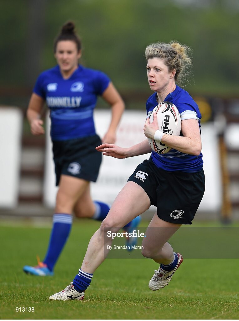 13 September 2014; Janice Daly, Leinster. Women’s Senior Interprovincial, Leinster v Munster, Ashbourne RFC, Ashbourne, Co. Meath. Picture credit: Brendan Moran / SPORTSFILE