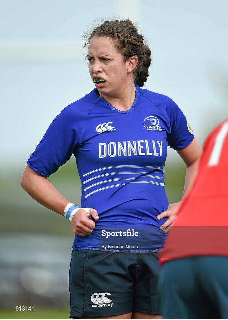 13 September 2014; Katie Norris, Leinster. Women’s Senior Interprovincial, Leinster v Munster, Ashbourne RFC, Ashbourne, Co. Meath. Picture credit: Brendan Moran / SPORTSFILE
