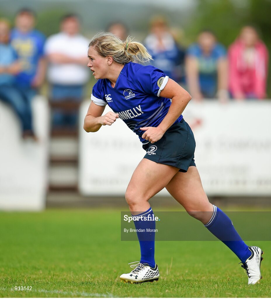 13 September 2014; Sharon Lynch, Leinster. Women’s Senior Interprovincial, Leinster v Munster, Ashbourne RFC, Ashbourne, Co. Meath. Picture credit: Brendan Moran / SPORTSFILE