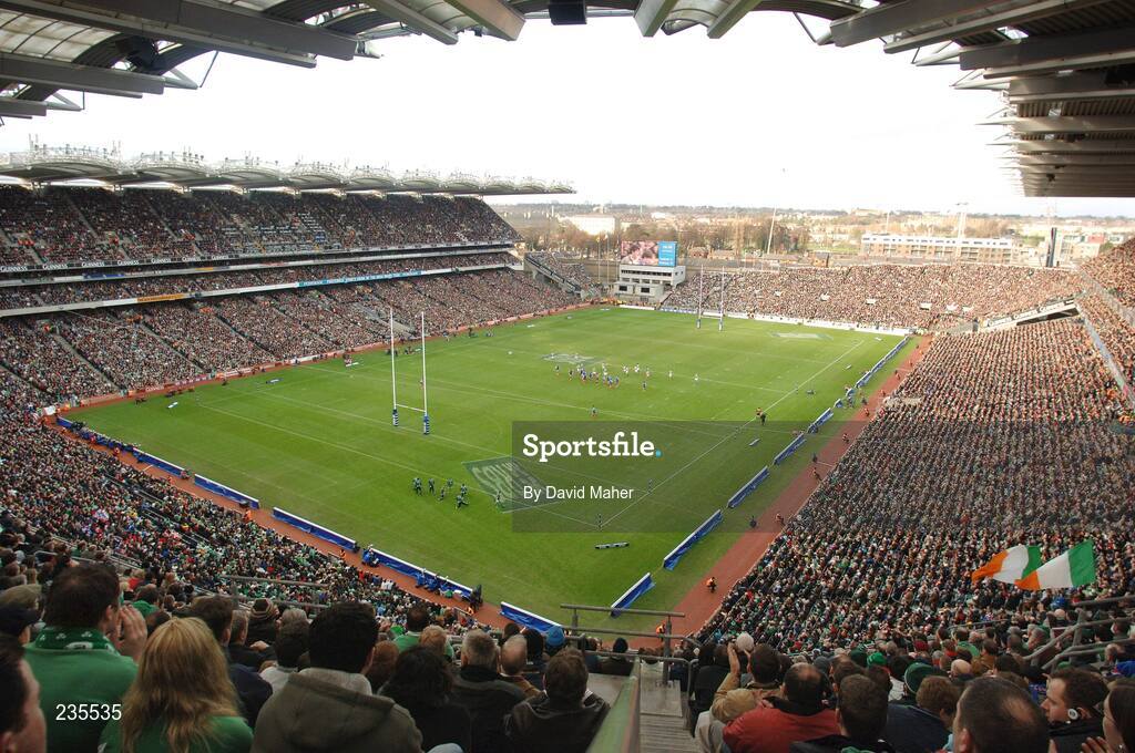 11 February 2007; A general view during the game. RBS Six Nations Rugby Championship, Ireland v France, Croke Park, Dublin. Picture Credit: David Maher / SPORTSFILE
