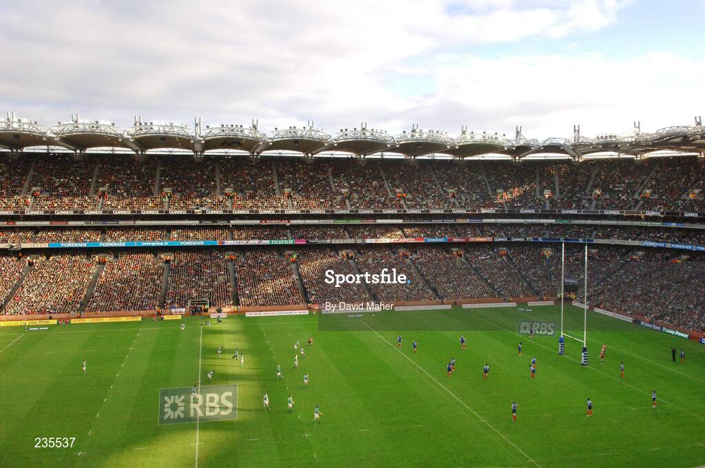 11 February 2007; A general view during the game. RBS Six Nations Rugby Championship, Ireland v France, Croke Park, Dublin. Picture Credit: David Maher / SPORTSFILE