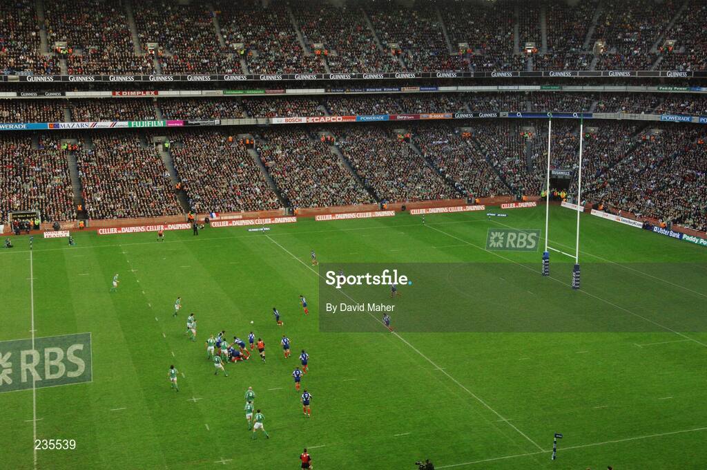 11 February 2007; A general view during the game. RBS Six Nations Rugby Championship, Ireland v France, Croke Park, Dublin. Picture Credit: David Maher / SPORTSFILE