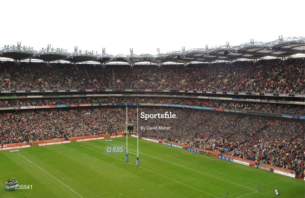 11 February 2007; A general view before the start of the game. RBS Six Nations Rugby Championship, Ireland v France, Croke Park, Dublin. Picture Credit: David Maher / SPORTSFILE