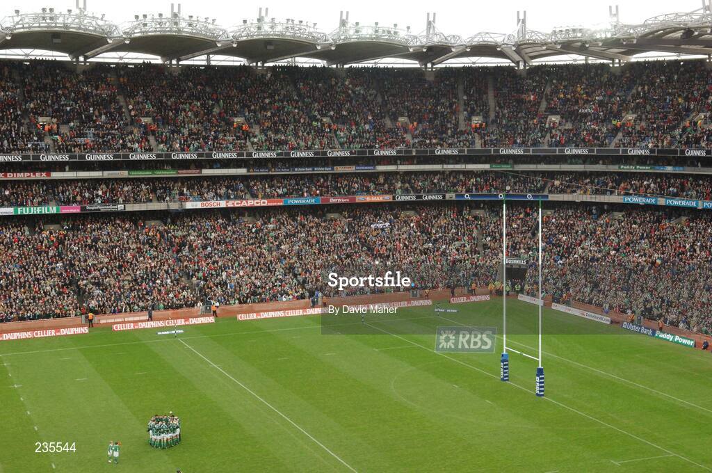 11 February 2007; A general view before the start of the game. RBS Six Nations Rugby Championship, Ireland v France, Croke Park, Dublin. Picture Credit: David Maher / SPORTSFILE