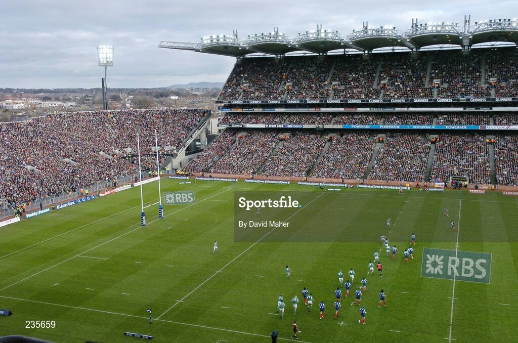 11 February 2007; A general view during the game. RBS Six Nations Rugby Championship, Ireland v France, Croke Park, Dublin. Picture Credit: David Maher / SPORTSFILE