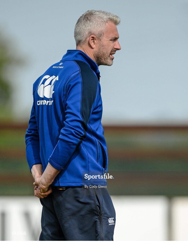 13 September 2014; Rob Forbes, Leinster head coach. Women’s Senior Interprovincial, Leinster v Munster, Ashbourne RFC, Ashbourne, Co. Meath. Picture credit; Cody Glenn / SPORTSFILE