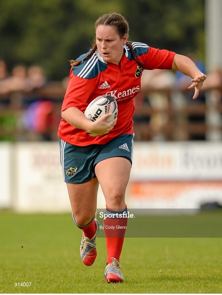 13 September 2014; Ger Rea, Munster. Women’s Senior Interprovincial, Leinster v Munster, Ashbourne RFC, Ashbourne, Co. Meath. Picture credit; Cody Glenn / SPORTSFILE