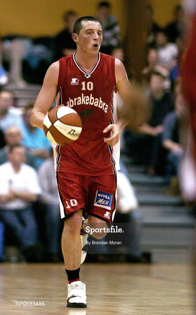28 January 2007; Kieran Donaghy, Abrakebabra Tigers. Men's Superleague National Cup Final, Abrakebabra Tigers, Tralee, Co. Kerry v UCC Demons, Cork, National Basketball Arena, Tallaght, Dublin. Picture credit: Brendan Moran / SPORTSFILE