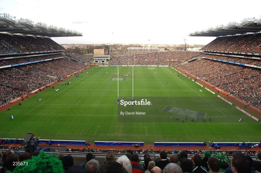 11 February 2007; A general view during the game. RBS Six Nations Rugby Championship, Ireland v France, Croke Park, Dublin. Picture Credit: David Maher / SPORTSFILE