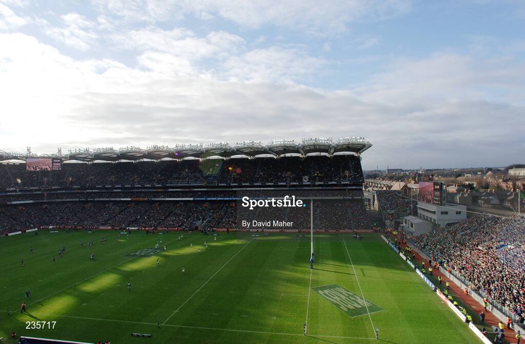 11 February 2007; A general view during the game. RBS Six Nations Rugby Championship, Ireland v France, Croke Park, Dublin. Picture Credit: David Maher / SPORTSFILE