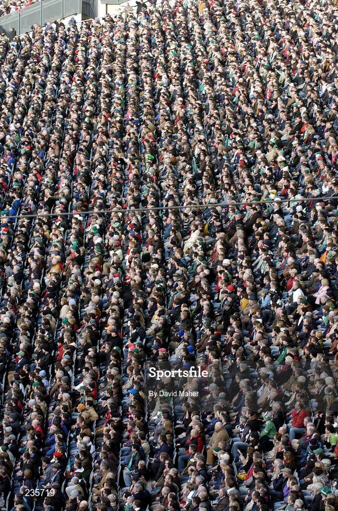11 February 2007; A general view of the spectators during the game. RBS Six Nations Rugby Championship, Ireland v France, Croke Park, Dublin. Picture Credit: David Maher / SPORTSFILE