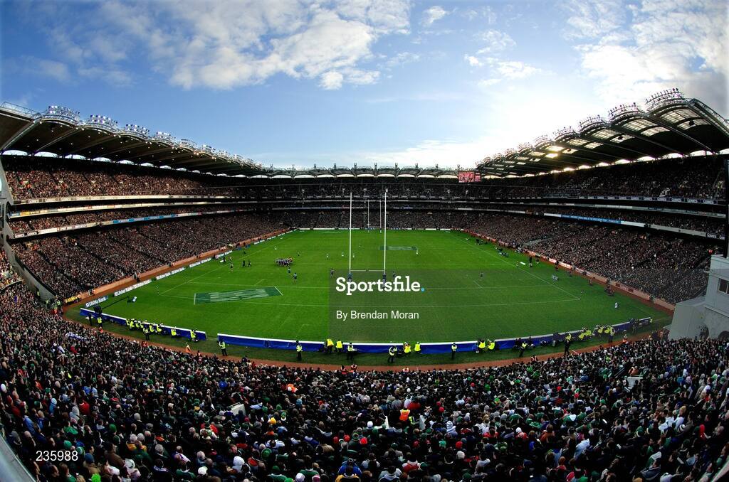 11 February 2007; A general view of the first rugby international game at Croke Park. RBS Six Nations Rugby Championship, Ireland v France, Croke Park, Dublin. Picture Credit: Brendan Moran / SPORTSFILE