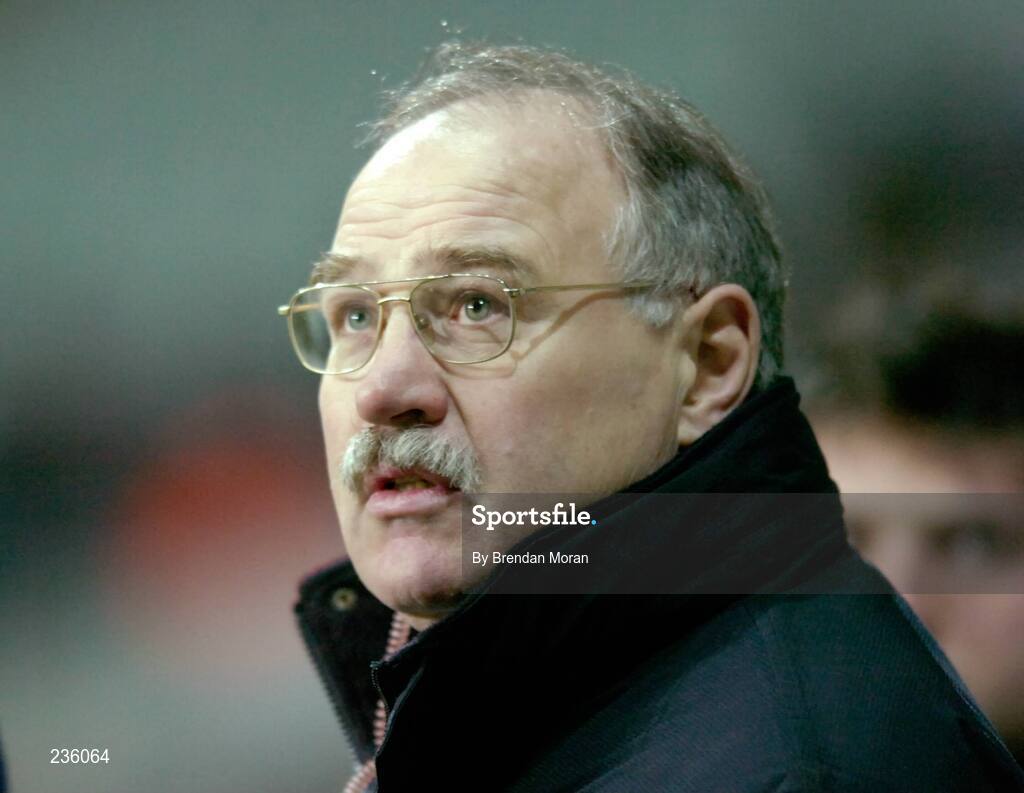 2 February 2007; Phil Orr, Team manager, Ireland. U20 Six Nations Rugby Championship, Wales v Ireland, Liberty Stadium, Swansea, Wales. Picture credit: Brendan Moran / SPORTSFILE