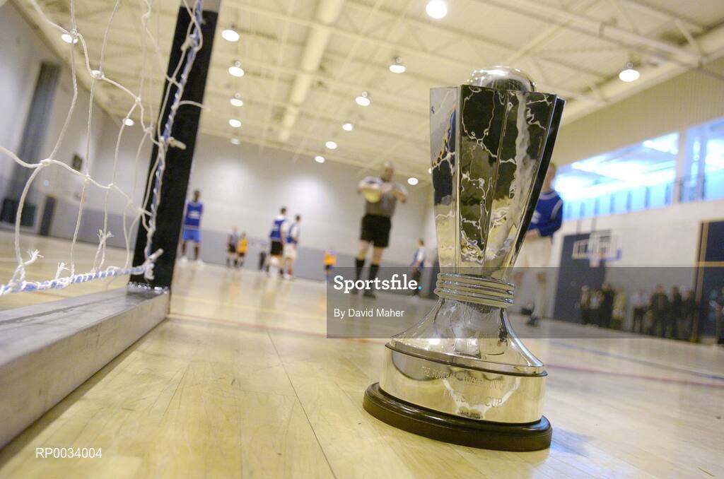 13 February 2007; The FAI Futsal Cup at the launch of the Under 21 Futsal League by the Football Association of Ireland. Dublin City University, Dublin. Picture credit: David Maher / SPORTSFILE