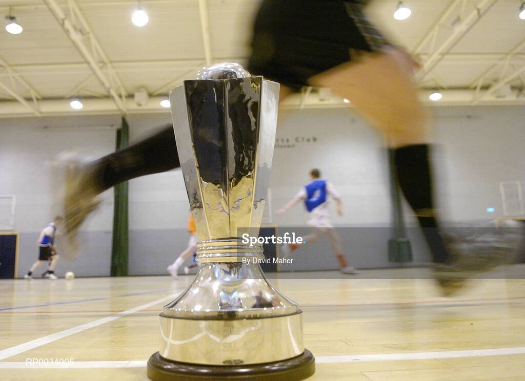 13 February 2007; The FAI Futsal Cup at the launch of the Under 21 Futsal League by the Football Association of Ireland. Dublin City University, Dublin. Picture credit: David Maher / SPORTSFILE