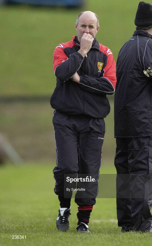 18 February 2007; Down manager Gerald Coulter. Allianz National Hurling League Division 1A, Round 1, Down v Clare, Portaferry, Down. Photo by Sportsfile *** Local Caption ***