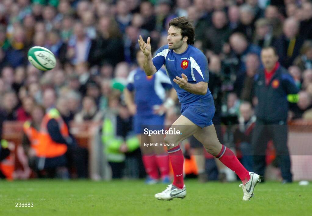 11 February 2007; Christophe Dominici, France. RBS Six Nations Rugby Championship, Ireland v France, Croke Park, Dublin. Picture Credit: Matt Browne / SPORTSFILE