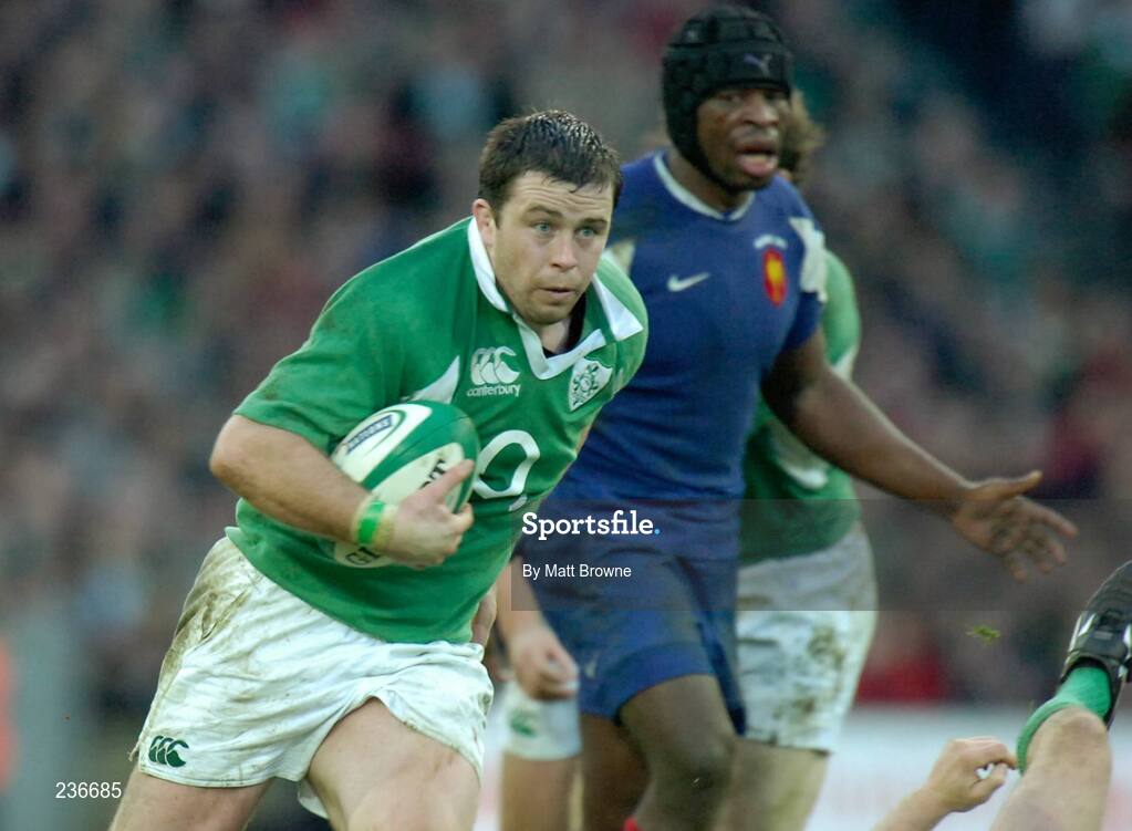 11 February 2007; Marcus Horan, Ireland. RBS Six Nations Rugby Championship, Ireland v France, Croke Park, Dublin. Picture Credit: Matt Browne / SPORTSFILE