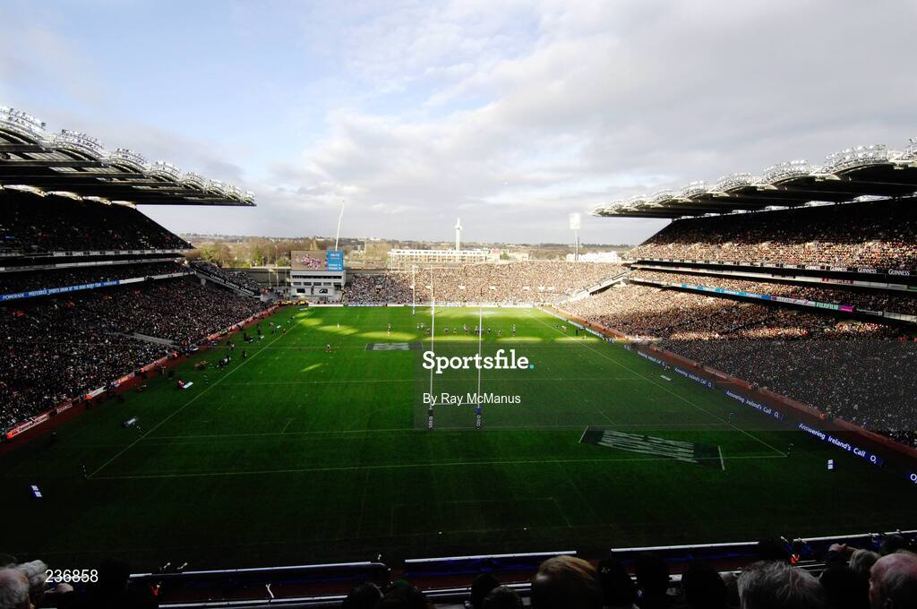 11 February 2007; A general view of Croke Park during the RBS Six Nations Rugby Championship, Ireland v France, Croke Park, Dublin. Picture credit: Ray McManus / SPORTSFILE
