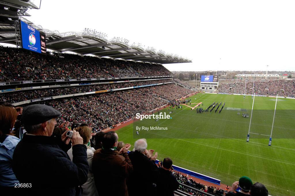 11 February 2007; A general view of Croke Park during the RBS Six Nations Rugby Championship, Ireland v France, Croke Park, Dublin. Picture credit: Ray McManus / SPORTSFILE