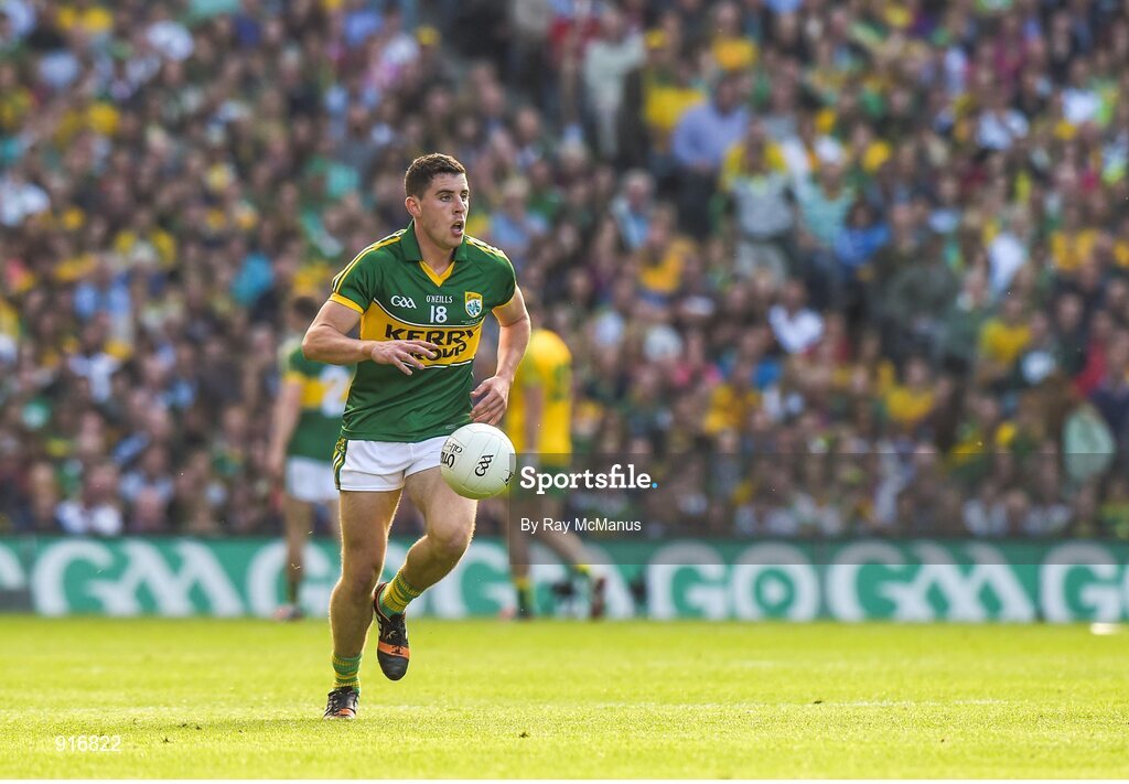 21 September 2014; Michael Geaney, Kerry. GAA Football All Ireland Senior Championship Final, Kerry v Donegal. Croke Park, Dublin. Picture credit: Ray McManus / SPORTSFILE