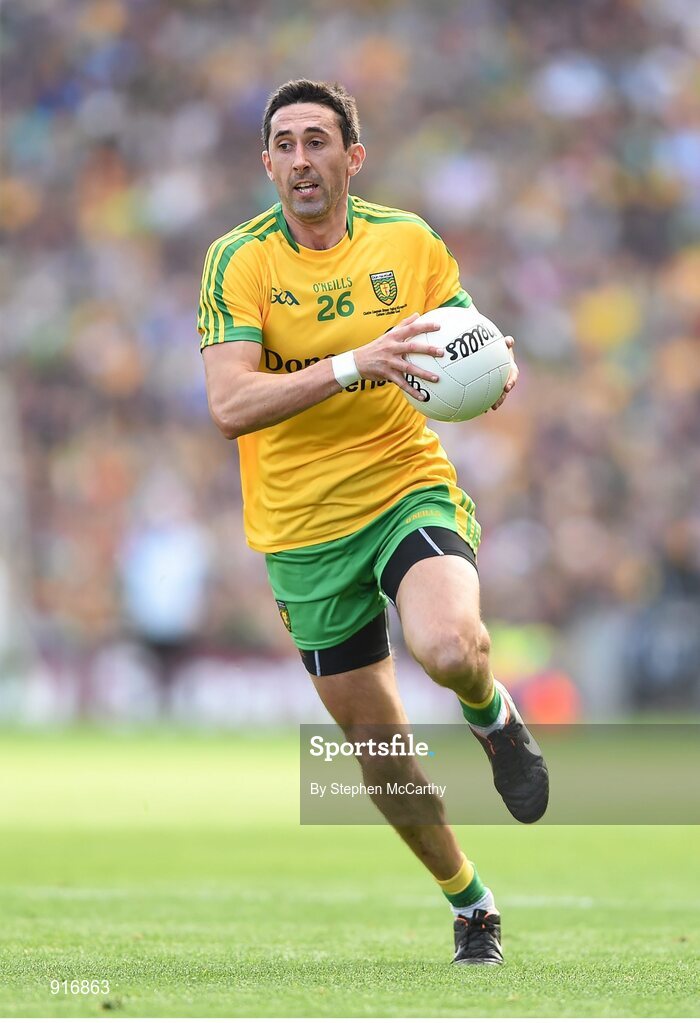 21 September 2014; Rory Kavanagh, Donegal. GAA Football All Ireland Senior Championship Final, Kerry v Donegal. Croke Park, Dublin. Picture credit: Stephen McCarthy / SPORTSFILE