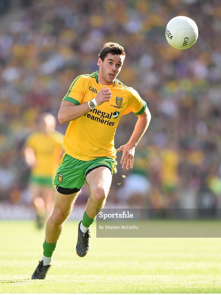 21 September 2014; Odhran Mac Niallais, Donegal. GAA Football All Ireland Senior Championship Final, Kerry v Donegal. Croke Park, Dublin. Picture credit: Stephen McCarthy / SPORTSFILE
