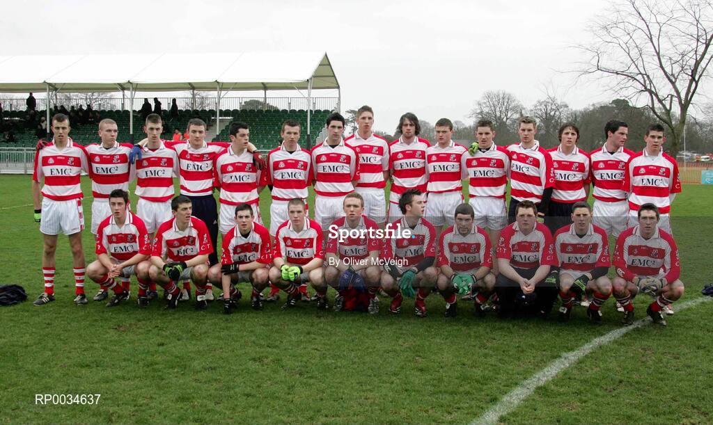 2 March 2007; The Cork IT Squad. Ulster Bank Sigerson Cup Semi-Final, Queen's University Belfast v Cork Institute of Technology, Queen's University, Belfast, Co. Antrim. Picture credit: Oliver McVeigh / SPORTSFILE