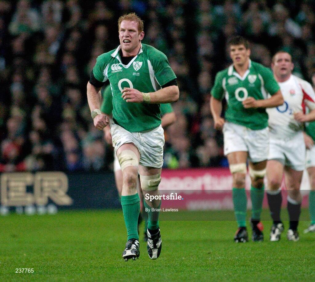24 February 2007; Paul O'Connell, Ireland. RBS Six Nations Rugby Championship, Ireland v England, Croke Park, Dublin. Picture Credit: Brian Lawless / SPORTSFILE