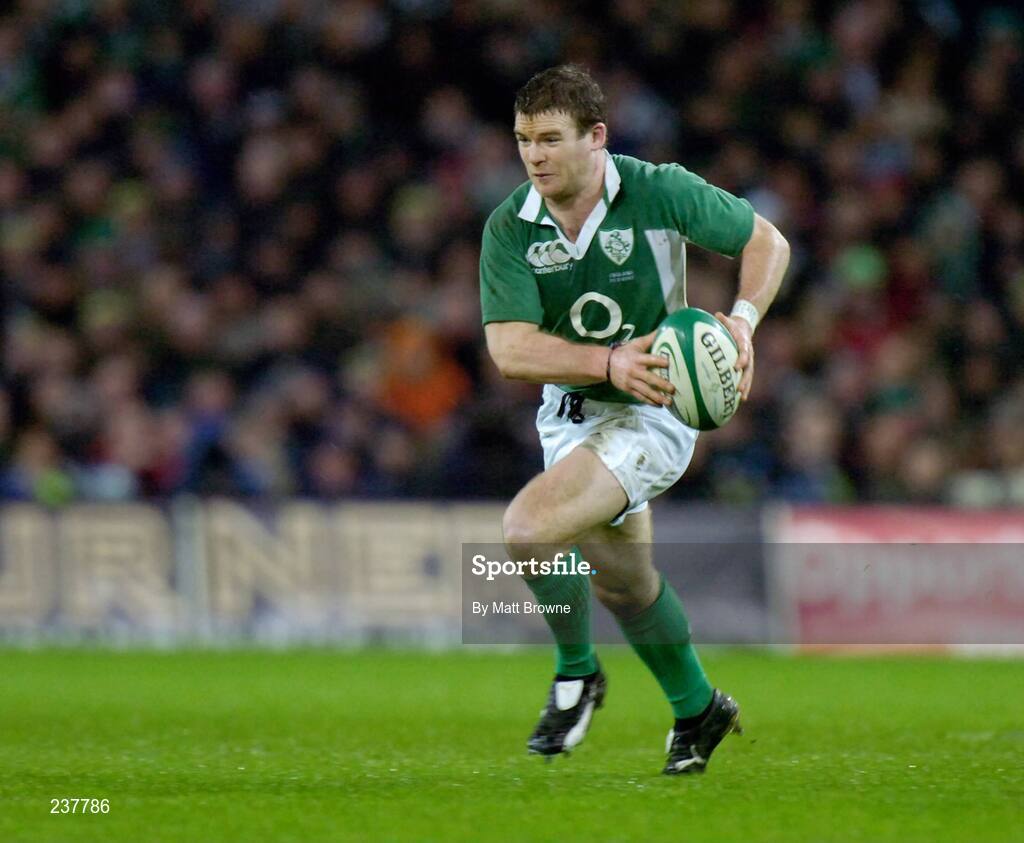 24 February 2007; Gordon D'Arcy, Ireland. RBS Six Nations Rugby Championship, Ireland v England, Croke Park, Dublin. Picture Credit: Matt Browne / SPORTSFILE